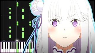 ReZero kara Hajimeru Isekai Seikatsu OP  REDO Synthesia [upl. by Atiuqaj]