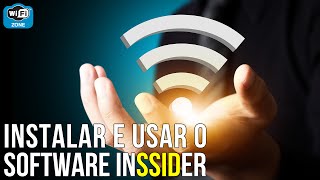 Como instalar e usar o InSSIDer para analisar redes WiFi Site Survey [upl. by Hannasus]