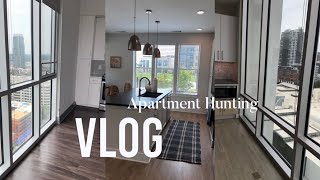 VLOG  Come Apartment Hunting with Me [upl. by Devinne718]