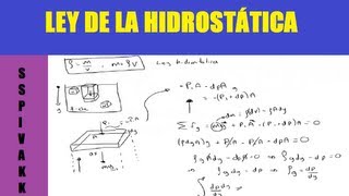 Cursos de Física  Ley de la hidrostática [upl. by Prima]