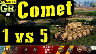 World of Tanks Comet Replay  8 Kills 39K DMGPatch 140 [upl. by Harobed]