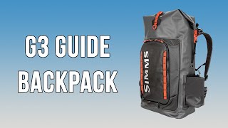 Simms G3 Guide Backpack  Insider Review [upl. by Esinek]