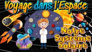 Voyage dans l’Espace  Découvrons Notre Système Solaire  🚀✨  Vidéo Éducative pour Enfants [upl. by Ollopa]