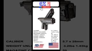 The KelTec P50 is a unique semiautomatic pistol [upl. by Alaehcim619]