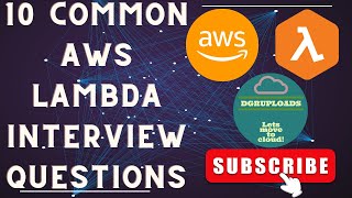 Crack the AWS Lambda Code Top 10 AWS Lambda Interview Questions with Answers Revealed [upl. by Prebo]