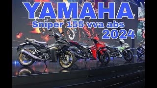 YAMAHA SNIPER 155 VVA ABS 2024  Available soon in the Philippines 🇵🇭 [upl. by Ahtabbat]