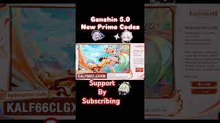 Genshin Impact 51 New Redeem Codes genshinimpact shortfeed [upl. by Jasper]