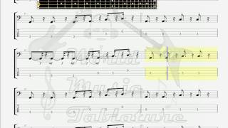 Cranberries Ridiculous Thoughts BASS GUITAR TAB [upl. by Jefferey876]