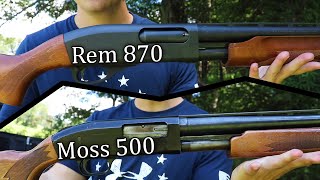 Remington 870 VS Mossberg 500 [upl. by Veriee610]