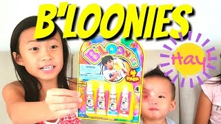 😀 BLOONIES  FUN Gooey Blow up Balloonies [upl. by Apfelstadt645]