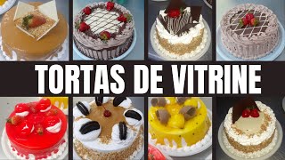 ✅  DE 30 MODELOS DE TORTAS DE VITRINE  DICAS DE CONFEITARIA [upl. by Akcirret]