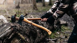 Gransfors Bruks Small Forest Axe VS Scandinavian Forest Axe [upl. by Eidurt]