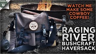 Bushcraft Haversack by Raging River Trading Flint amp Steel Fire Haversack Loadout Kit [upl. by Kaleb913]