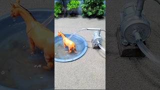 Diy how to make horse water bathed  Mini motor water pump mini tractor project  293 [upl. by Oderfla]