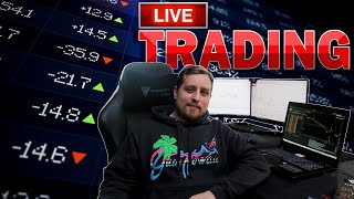 🔴 LIVE TRADING FOREX AND STOCKS WITH SAMUEL LEACH DAY 30 [upl. by Dnalkrik]