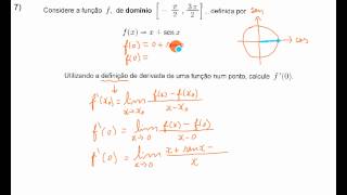 Definição de Derivada num Ponto  Matemática 12º Ano [upl. by Rhett441]