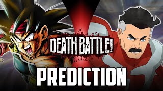 DEATH BATTLE OmniMan vs Bardock Predictions [upl. by Tiny]