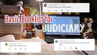 Booklist for JUDICIARY exam📚Books I used to follow 🎯books judiciaryaspirants [upl. by Madox]