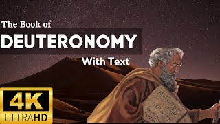 THE BOOK OF DEUTERONOMY DRAMATIZED AUDIO BIBLE WITH TEXT 4K QUALITY NKJV [upl. by Llehsor]