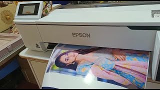 Epson SCT3130X review in tamil  24 inches A1 size Plotter  photo printer cad drawing printer [upl. by Kania]