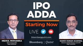 IPO Adda With Tega Industries Management [upl. by Bord106]