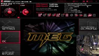 RAM overclocking 2x8GB Patriot Viper Steel 3866 CL18 Hynix ICs on MSI X570 Godlike with 3700X [upl. by Akihc]