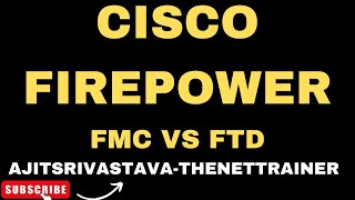 cisco firepower  Cisco FTD  FMC cisco firewall [upl. by Arocat396]