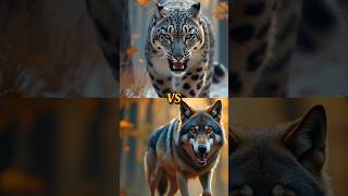 ANIMALS COMPARISON SNOW LEOPARD VS WOLF CROCODILELYNX SNAKEBADGER animals trending shorts [upl. by Pinzler]