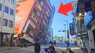 10 Terrifying Earthquakes Caught on Camera A Visual Journey Through Destruction [upl. by Maxima]