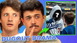 Bradley’s Awkward Celebrity RunIn at Dodgers Stadium [upl. by Haven]