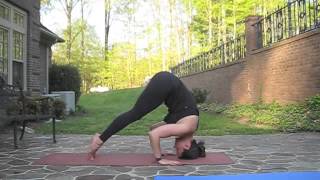 Yoga tripod headstand tutorial [upl. by Pellikka]