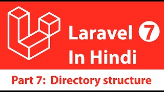 Laravel 7 Tutorial in Hindi Part 7  Directory structure [upl. by Nosaj]