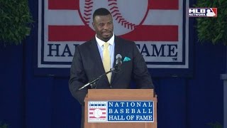 Griffey Jr on dad Mariners and Reds in HOF speech [upl. by Hunfredo]