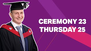 Aston University Graduation  Ceremony 23 – Thursday 25 July 1330 [upl. by Barrie676]