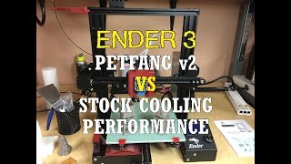 quotEnder 3 Stock cooling vs the Petfang 2quot [upl. by Oiliduab]