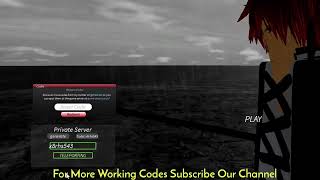 New Project Mugetsu Private Server Codes Update 2  Roblox PM Free Private Server Codes [upl. by Crespi873]