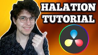 How To Use Halation In Davinci Resolve Halation Tutorial [upl. by Alyehs35]