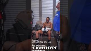 Demetrius Andrade YAWNS WATCHING Jermall Charlo beat Jose Jr MOMENTS BEFORE David Benavidez showdown [upl. by Eecram]