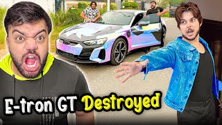 Etron GT Got Destroyed 😱  Zabardasti Gari Wapis Le Aya 😡 [upl. by Lewap]