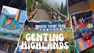 Genting Highlands Malaysia l Indoor Theme Park l Skyworld Theme Park [upl. by Eadrahs]