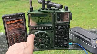 Retekess TR113  All Band Receiver  Portable Set Up [upl. by Garling]