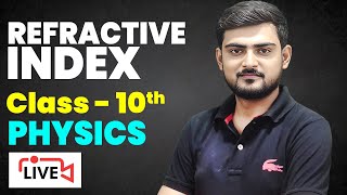 Refractive Index Class 10  Physics  Light  Reflection And Refraction [upl. by Aikim]