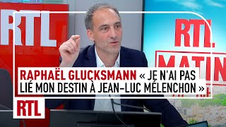 Raphaël Glucksmann  quotJe nai pas lié mon destin à Mélenchon vous connaissez nos divergencesquot [upl. by Hsoj529]