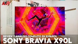 Review Sony X90L la nueva LED japonesa se refuerza con más brillo y mejor control de la luz [upl. by Aneleh98]