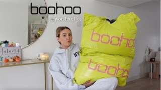 HUGE BOOHOO HAUL new in try on haul [upl. by Eicart817]