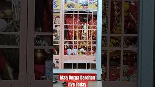 Maa Durga Darshan Live Today  Sanatan vlogmaa maadurga darshan janardannagar live today vlog [upl. by Ferree]