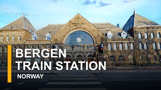 Inside of Bergen Train Station  Norway Station  Rail Ninja Review [upl. by Eniron]