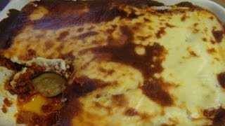 Grecka Moussaka μουσακάς [upl. by Gothar]