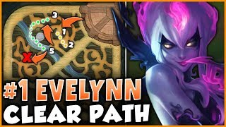 THIS EVELYNN JUNGLE PATH IS THE FASTEST WAY TO SNOWBALL A GAME  League of Legends [upl. by Shaum]