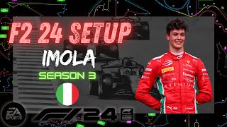 Imola F2 24 Season 3 Race Set Up [upl. by Eirrok]